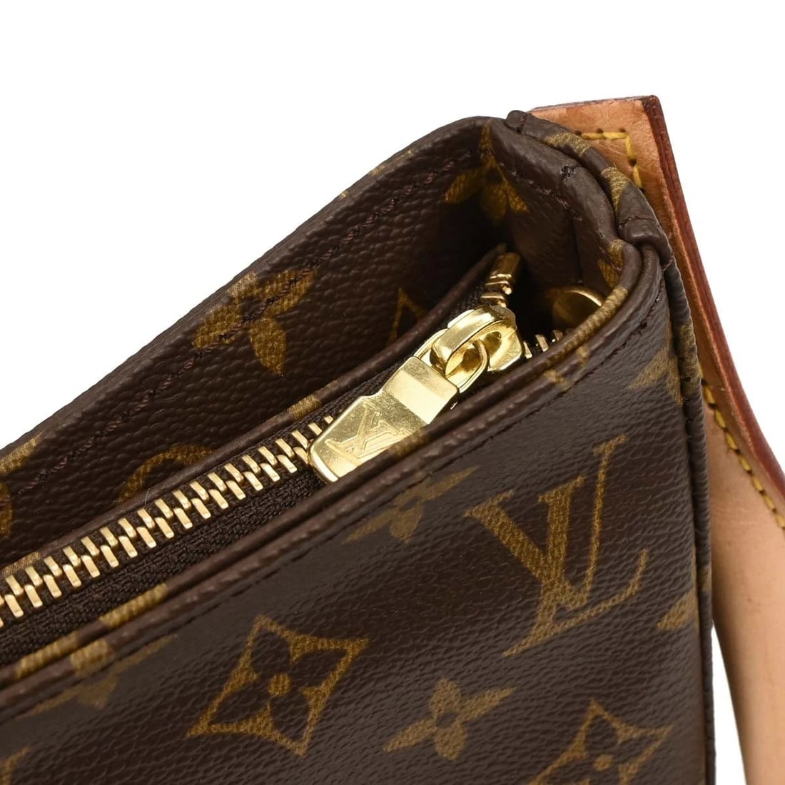 LOUIS VUITTON MONOGRAM LOOPING GM HANDBAG - 6