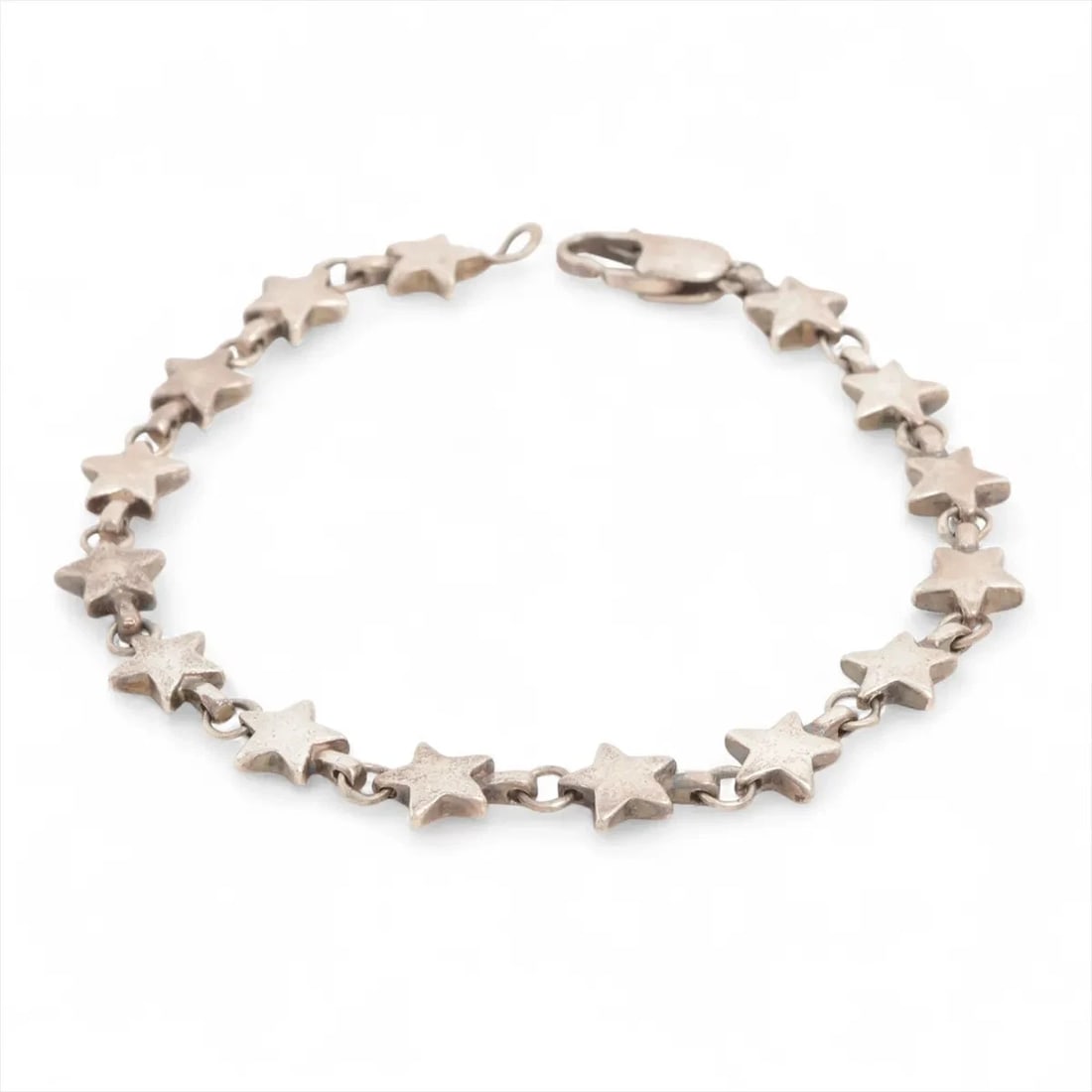 TIFFANY PUFF STAR BRACELET 925 SILVER