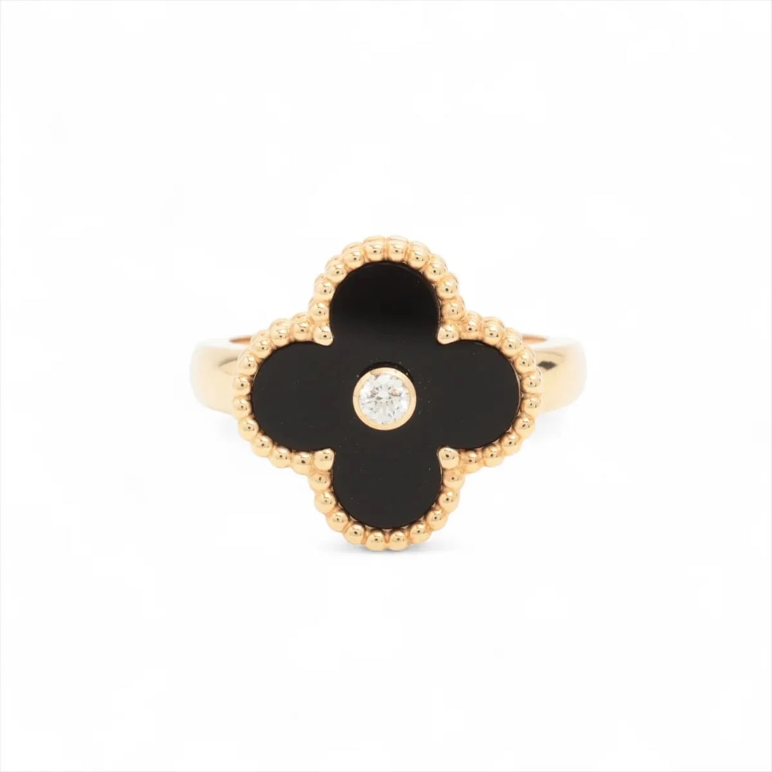 VAN CLEEF & ARPELS DIAMOND RING 750(YG): Van Cleef & Arpels diamond Ring 750(YG) Brand: Van Cleef & Arpels Type/Style: Ring Material: 750(YG) Color: Yellow Gold Size: 5.25 US Accessories: None Accessories Notice: When purchasing