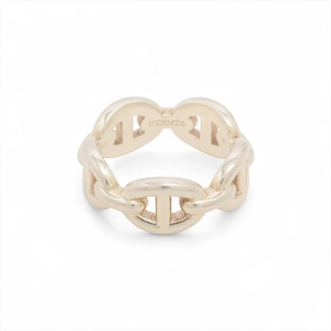 HERMES CHAINE D'ANCRE RING 925 SILVER