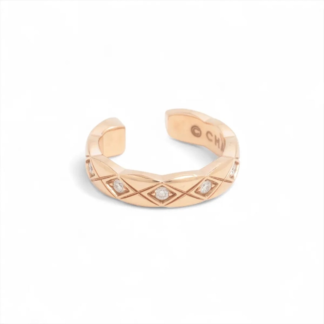 CHANEL COCO CRUSH DIAMOND EAR CUFF 750(BG) (1 of 3)