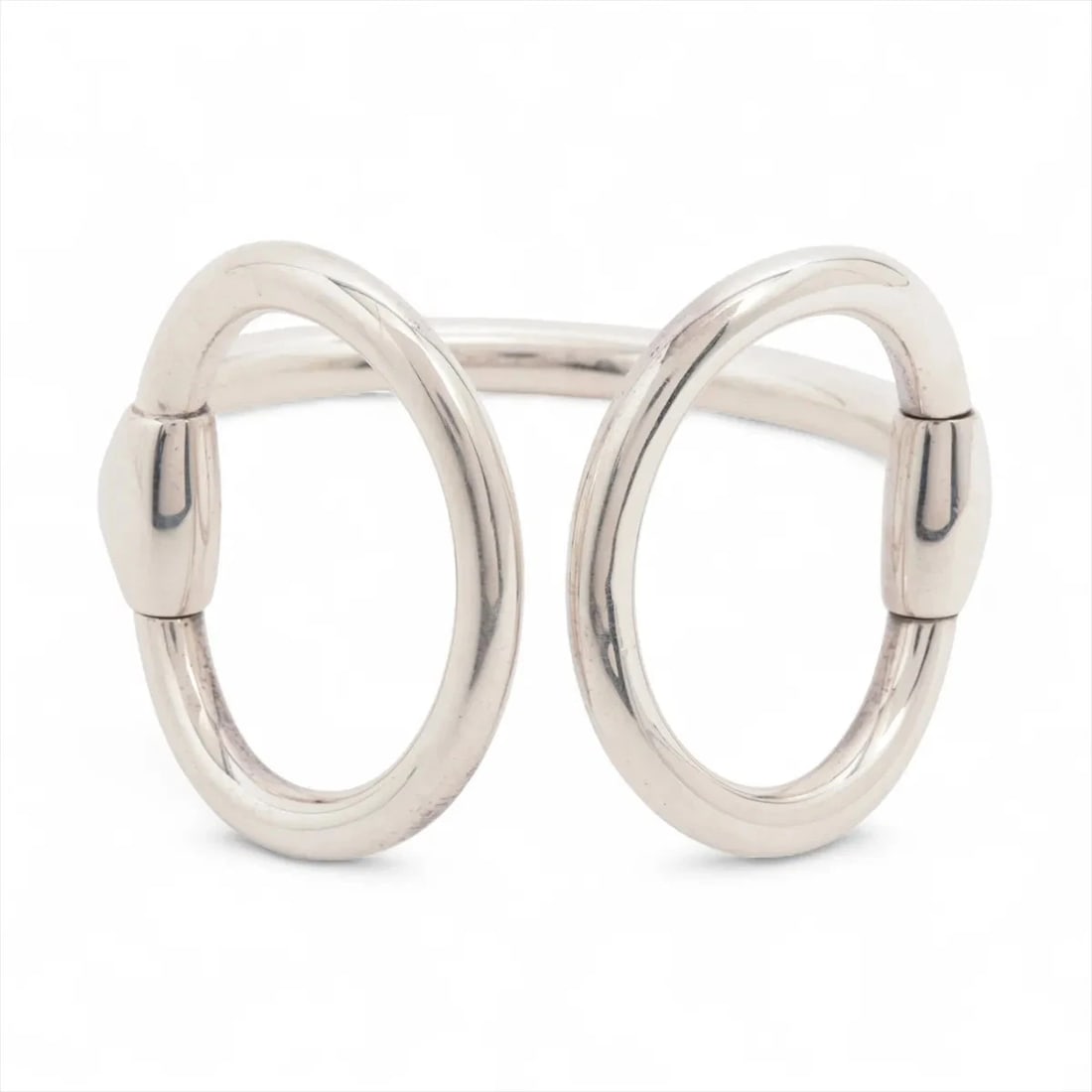 HERMES NAUSICAA BANGLE 925 SILVER: Hermes Nausicaa Bangle 925 Silver Brand: Hermes Type/Style: Bracelet Material: 925 Color: Silver Size: Bracelet length:16cm Accessories: None Accessories Notice: When purchasing pre-owned goods,