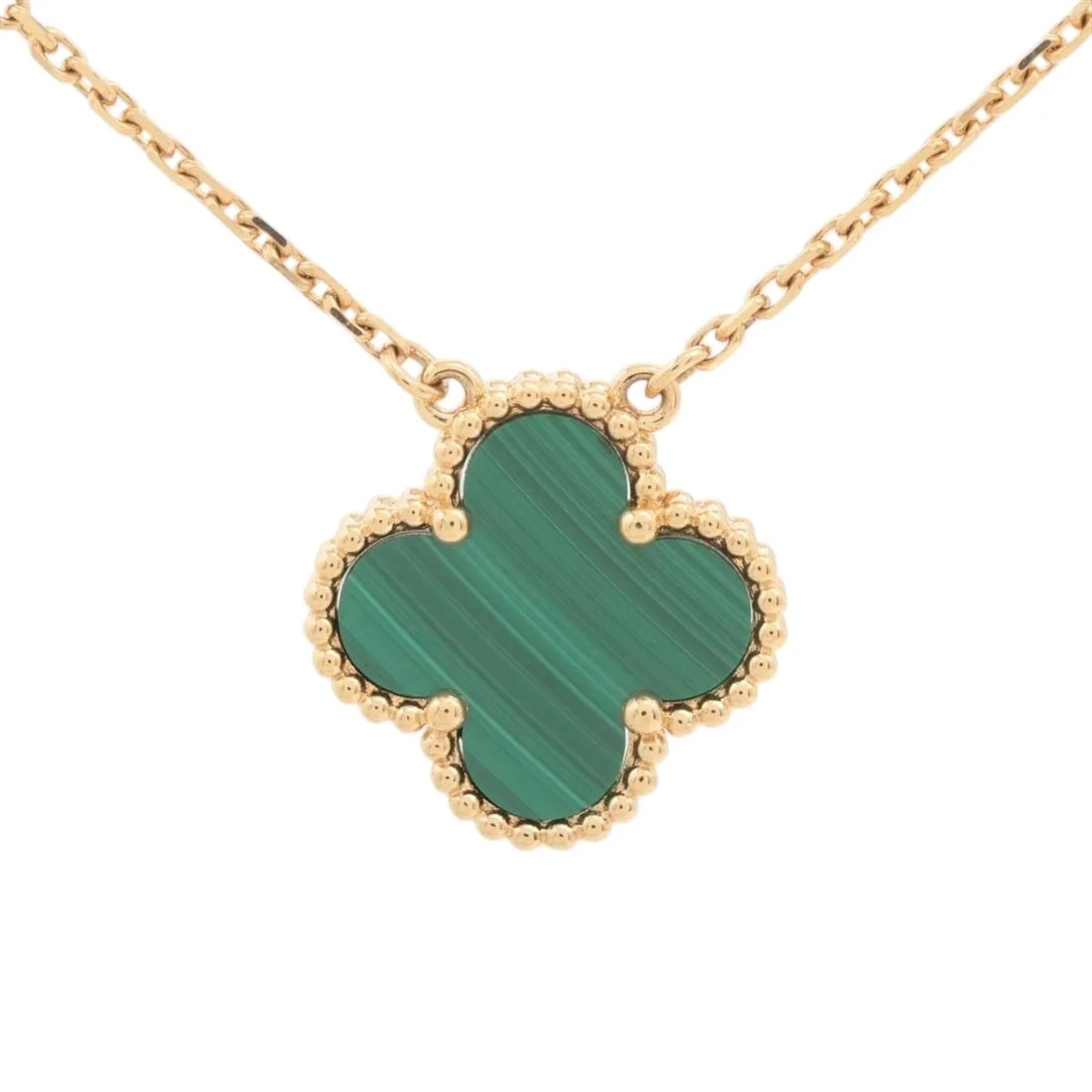 VAN CLEEF & ARPELS NECKLACE 750(YG): Van Cleef & Arpels Necklace 750(YG) Brand: Van Cleef & Arpels Type/Style: Necklace Material: 750(YG) Color: Yellow Gold Size: Chain length:41.6cm Accessories: None Accessories Notice: When
