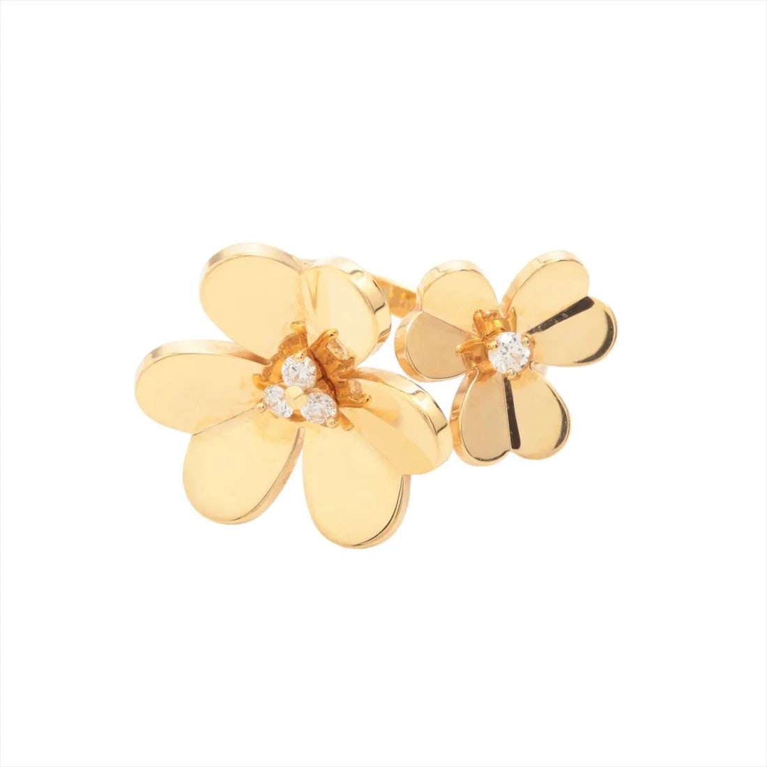VAN CLEEF & ARPELS FRIVOLE DIAMOND RING 750(YG): Van Cleef & Arpels Frivole diamond Ring 750(YG) Brand: Van Cleef & Arpels Type/Style: Ring Material: 750(YG) Color: Yellow Gold Size: 7 - 7.25 US Accessories: None Accessories Notice: When purchasing