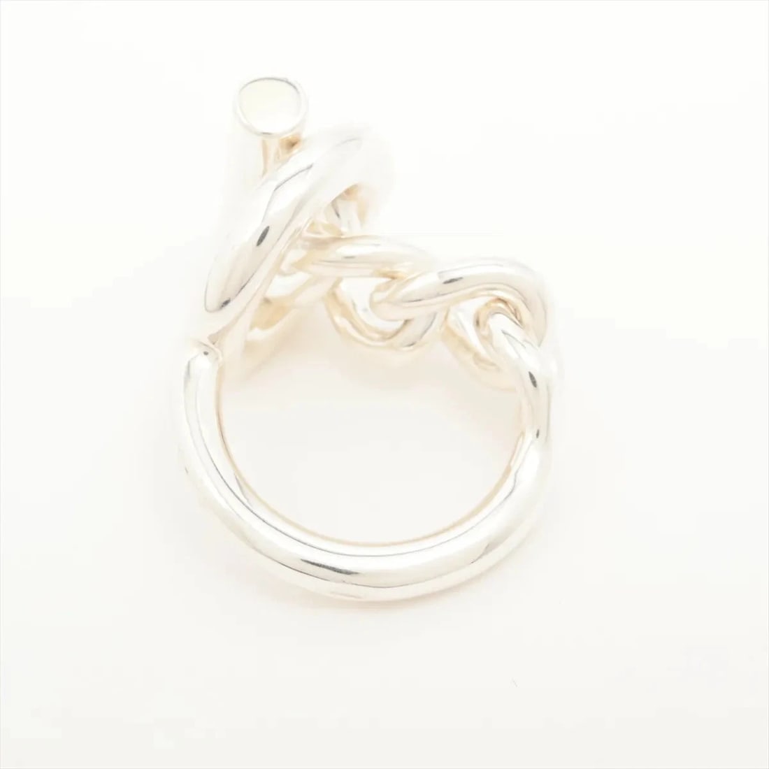 HERMES CROISETTE RING 925 SILVER - 2