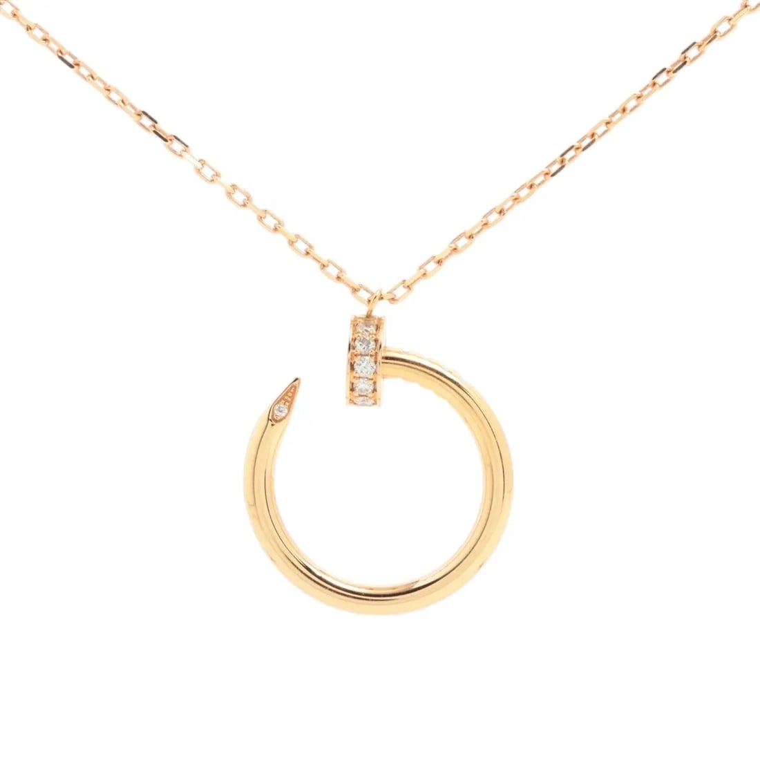 CARTIER JUSTE UN CLOU DIAMOND NECKLACE 750(PG) (1 of 3)