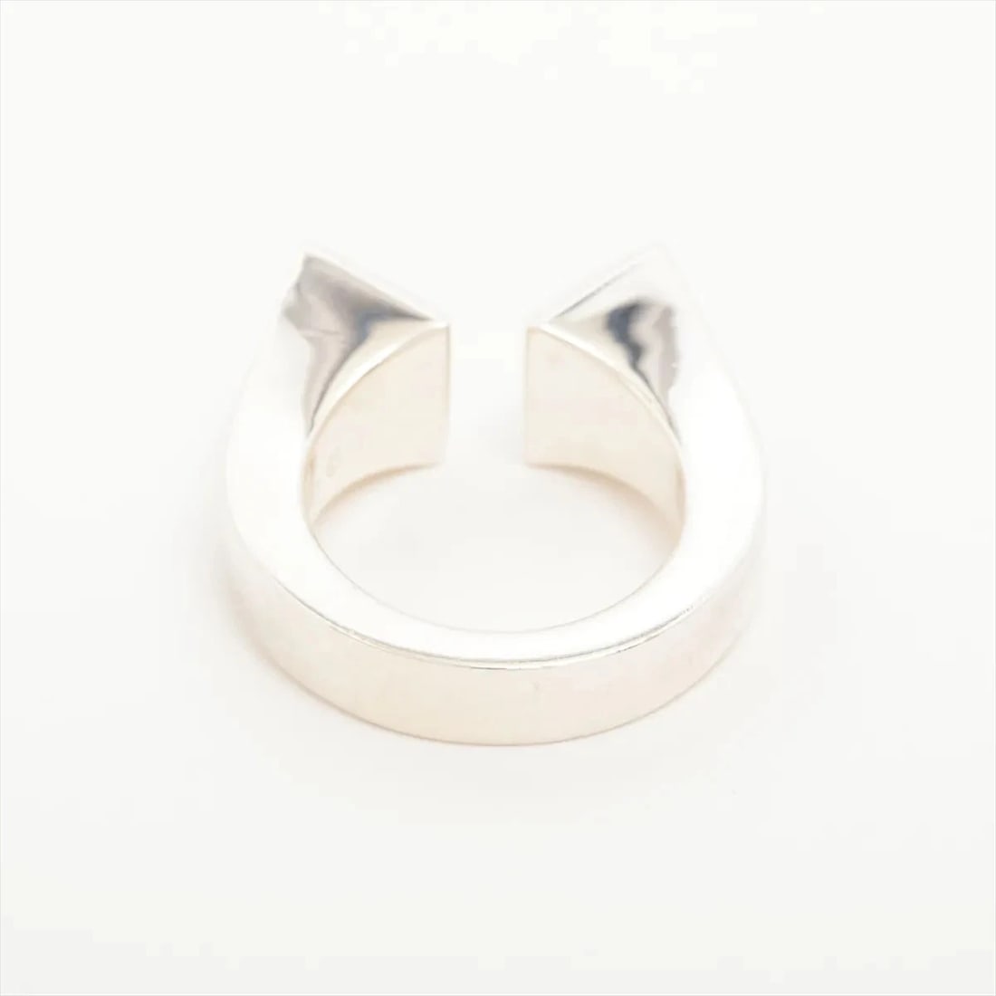 HERMES CLOU DE FORGE RING 925 SILVER - 2