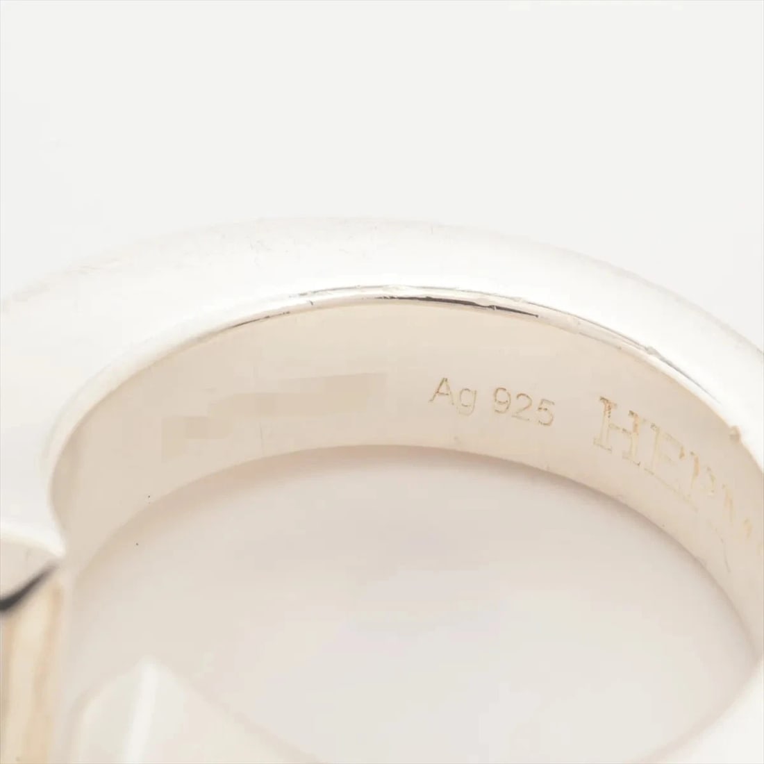 HERMES CLOU DE FORGE RING 925 SILVER - 3