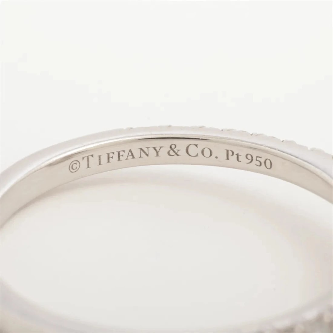 TIFFANY SOLESTE DIAMOND RING PT950 - 2