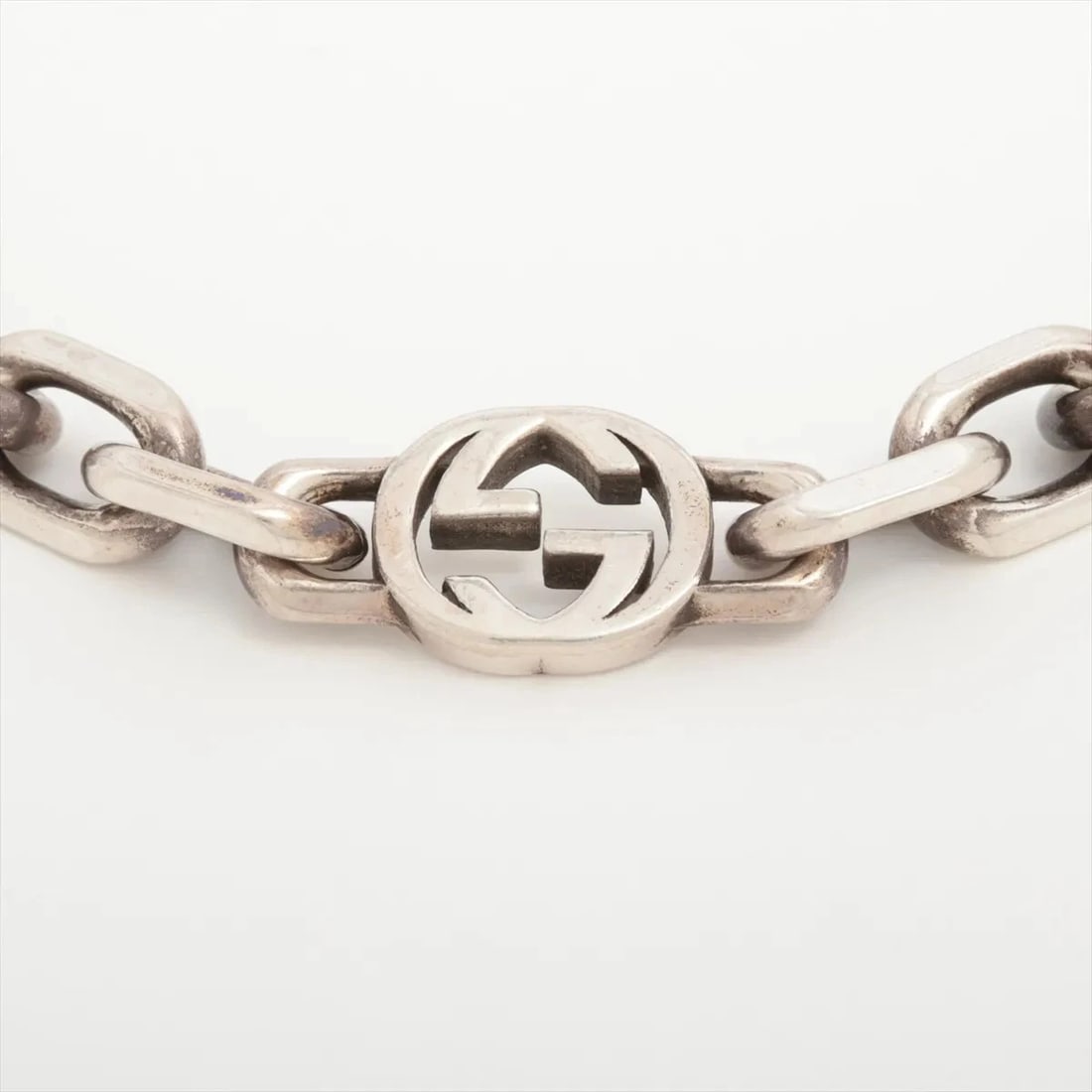 GUCCI INTERLOCKING G BRACELET 925 SILVER - 2