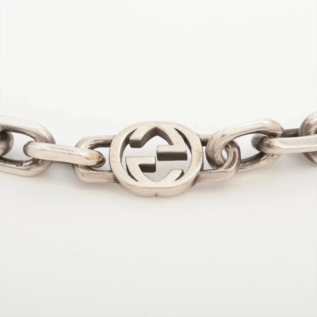 GUCCI INTERLOCKING G BRACELET 925 SILVER - 3