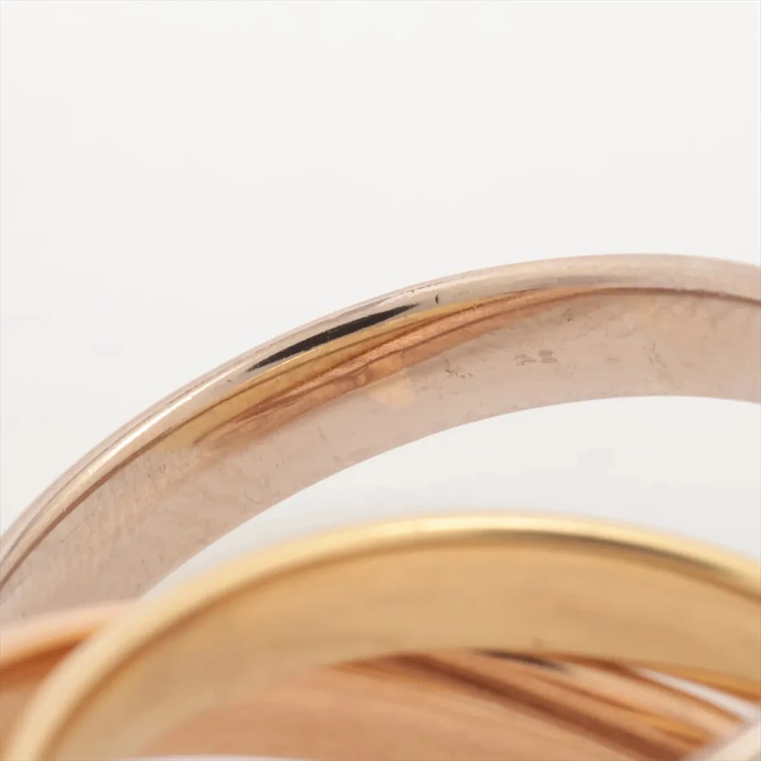 CARTIER TRINITY RING 750(YG?PG?WG) - 2