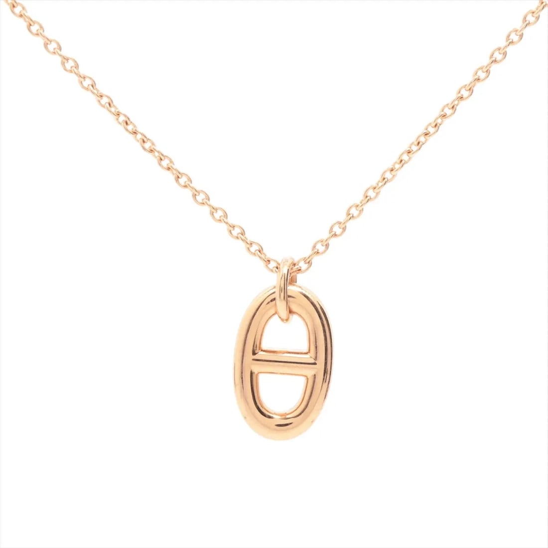 HERMES CHAINE D'ANCRE FARANDOLE NECKLACE 750(PG) (1 of 2)