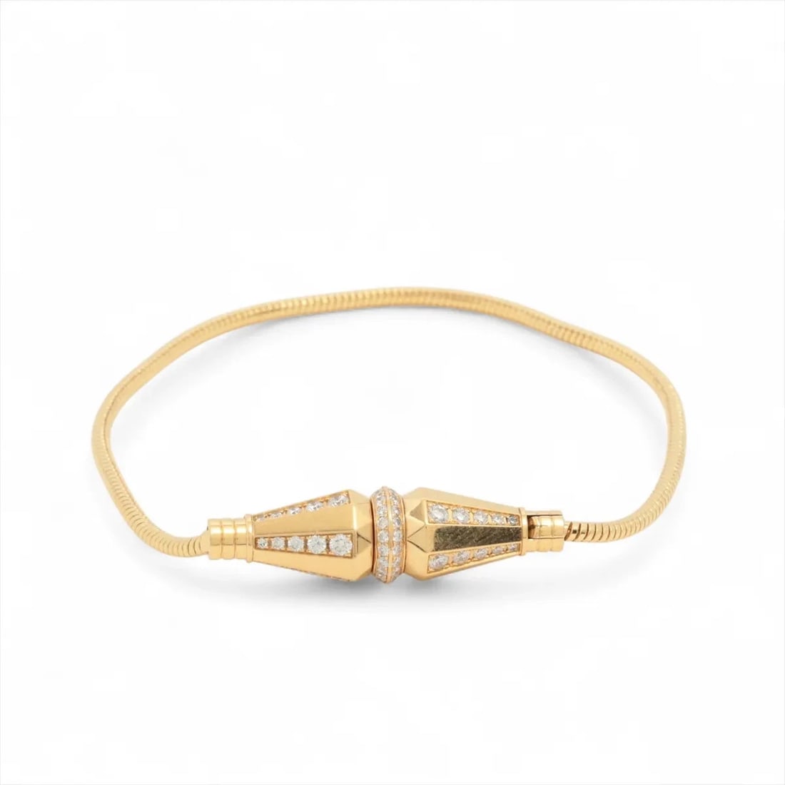 BOUCHERON JACQUES DOO BOUCHERON DIAMOND BRACELET 750(YG) (1 of 3)