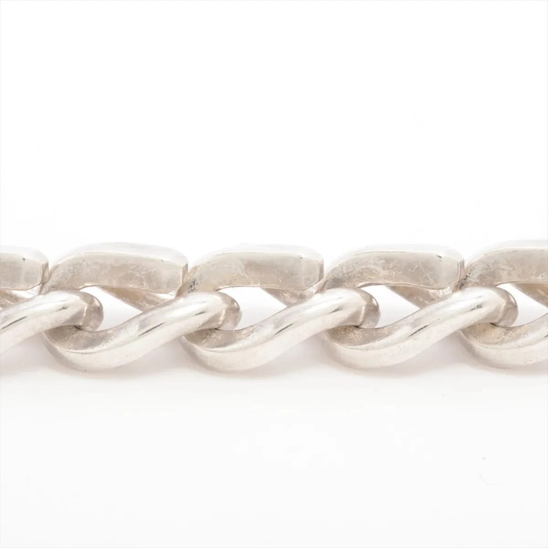 TIFFANY FORGE MEDIUM LINK BRACELET 925 SILVER - 2