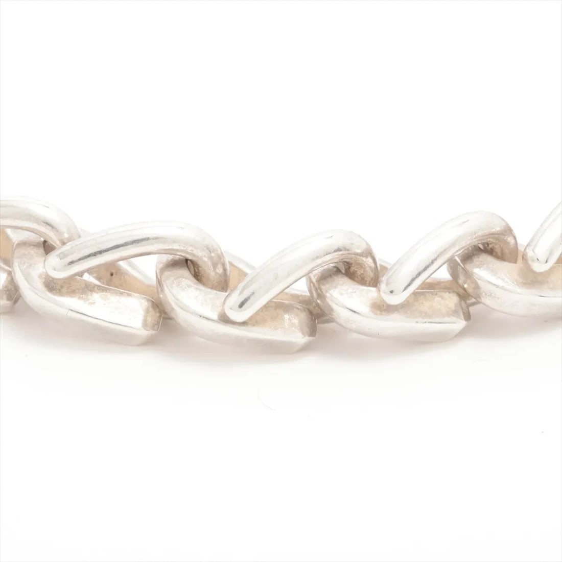TIFFANY FORGE MEDIUM LINK BRACELET 925 SILVER - 3