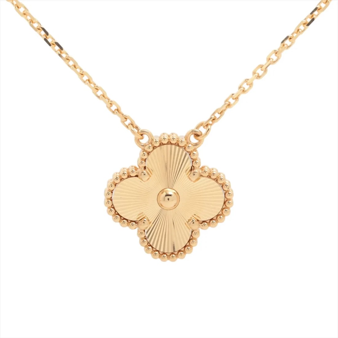 VAN CLEEF & ARPELS NECKLACE 750(YG): Van Cleef & Arpels Necklace 750(YG) Brand: Van Cleef & Arpels Type/Style: Necklace Material: 750(YG) Color: Yellow Gold Size: Chain length:41.6cm Accessories: None Accessories Notice: When