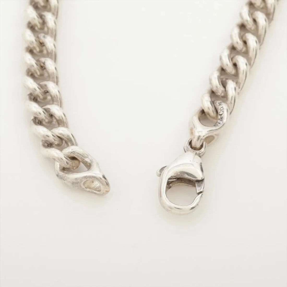 TIFFANY FORGE LINK BRACELET 925 SILVER - 4