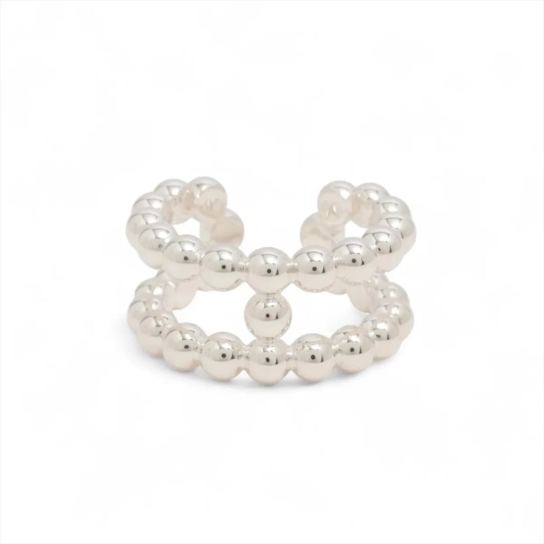 HERMES CHAINE D'ANCRE ALEA RING 925 SILVER: Hermes Chaine D'Ancre Alea Ring 925 Silver Brand: Hermes Type/Style: Ring Material: 925 Color: Silver Size: 6.75 - 7 US Accessories: None Accessories Notice: When purchasing pre-owned goods, please