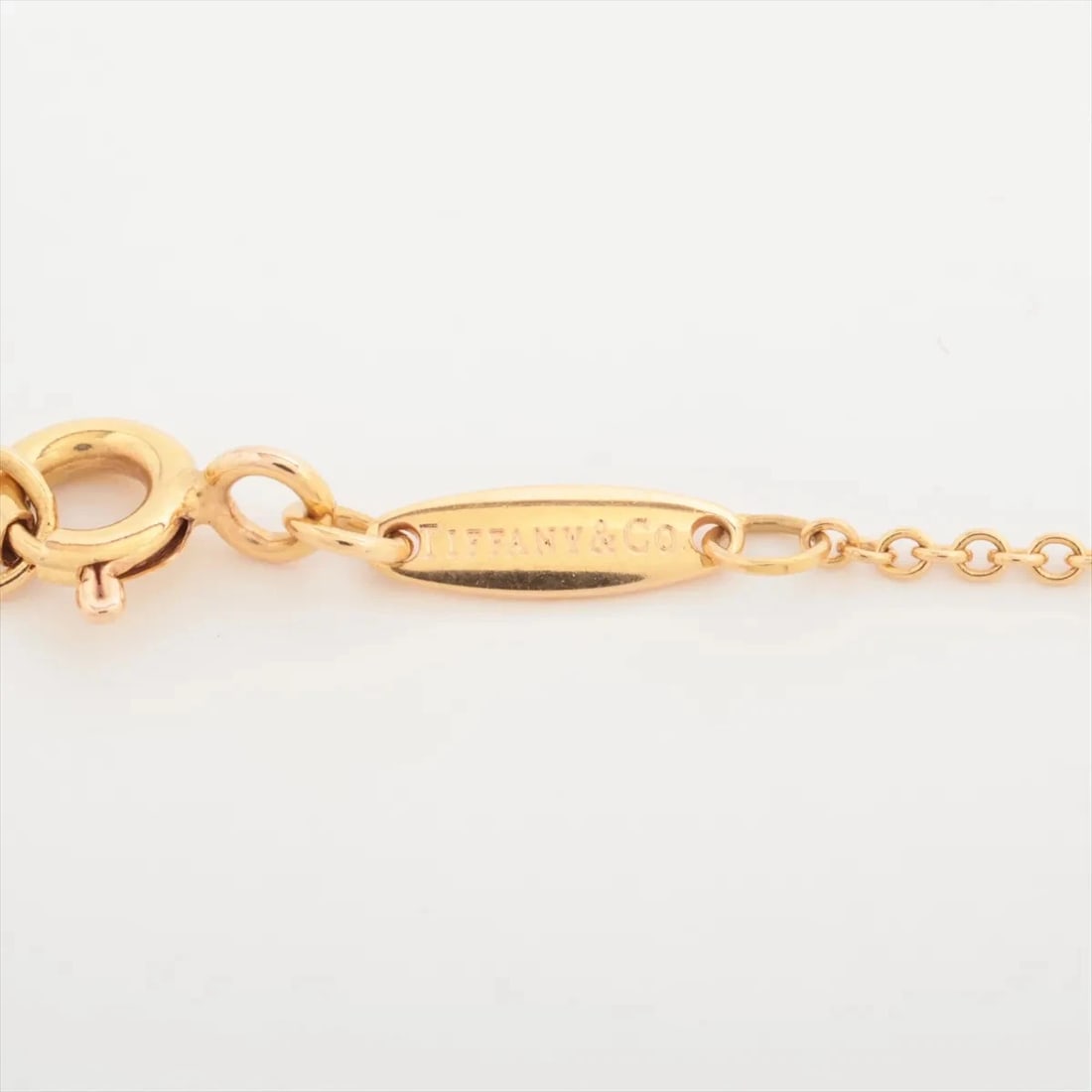 TIFFANY BEAN NECKLACE 750(YG) - 4
