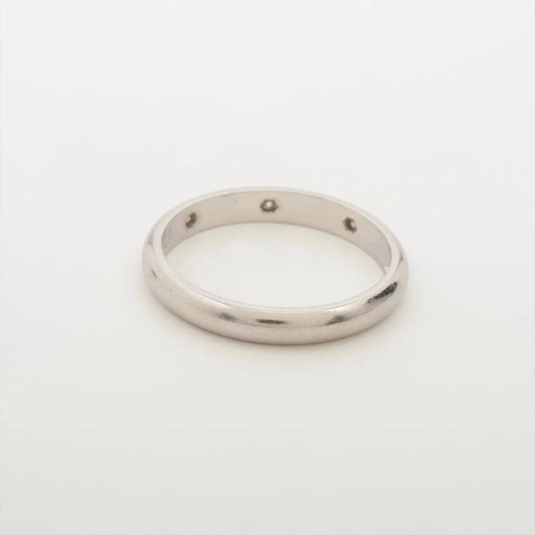 CARTIER WEDDING DIAMOND RING PT950 - 2