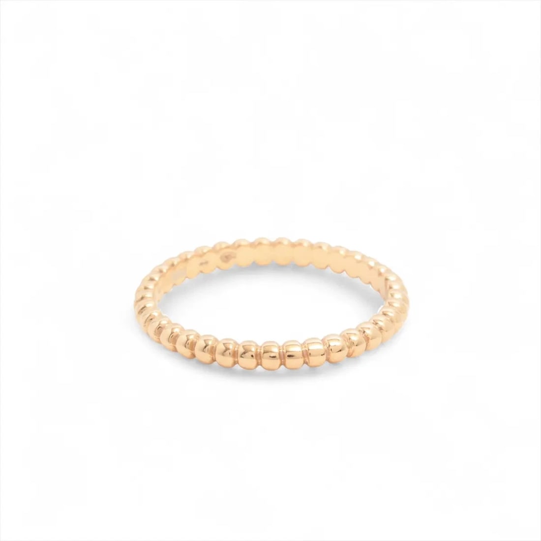 VAN CLEEF & ARPELS PERRELET RING 750(PG): Van Cleef & Arpels PERRELET Ring 750(PG) Brand: Van Cleef & Arpels Type/Style: Ring Material: 750(PG) Color: Pink Gold Size: 5.75 - 6 US Accessories: None Accessories Notice: When purchasi