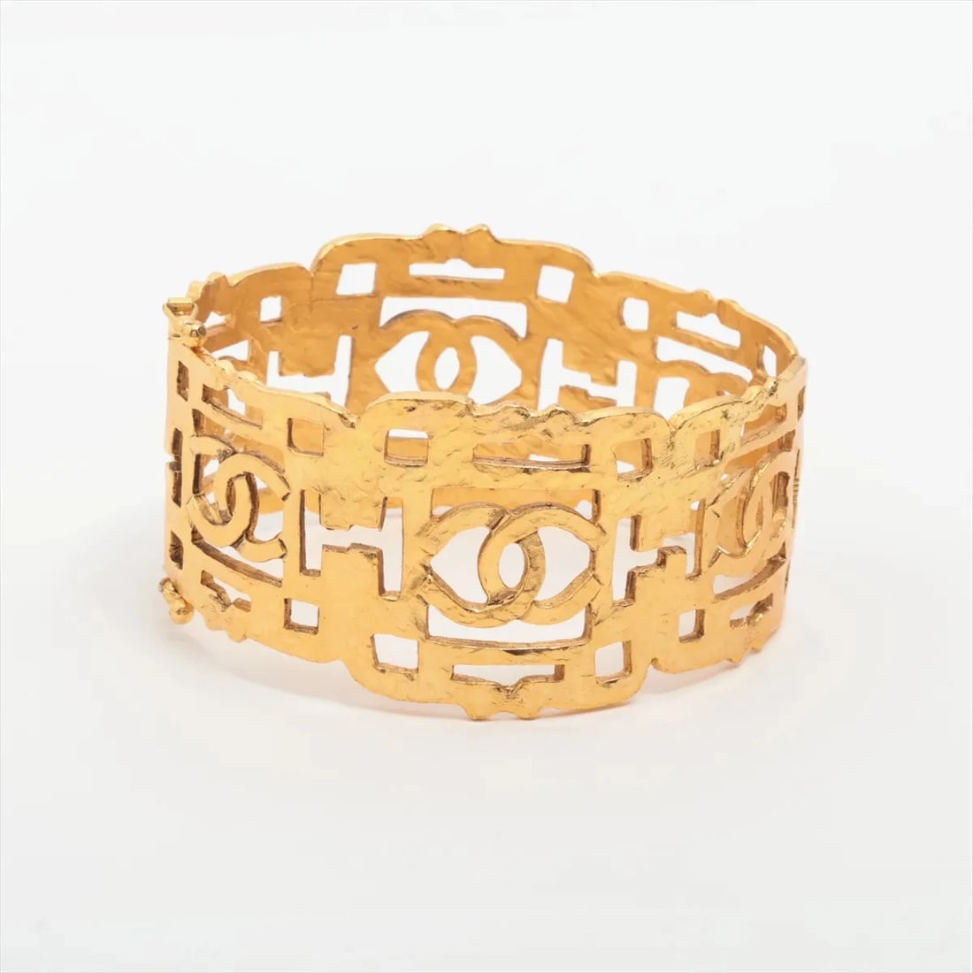 CHANEL COCO MARK BANGLE GP GOLD - 2