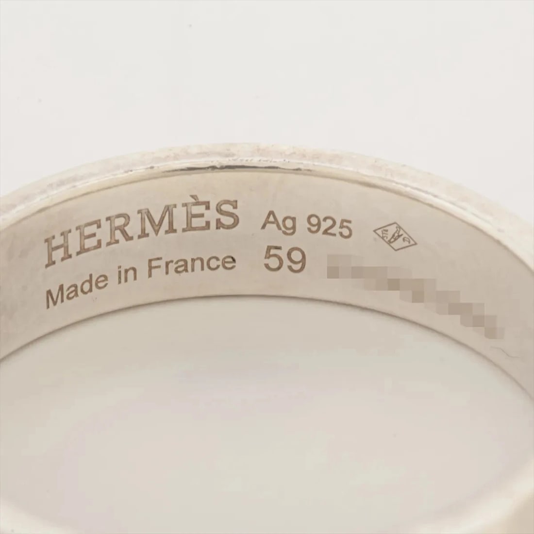 HERMES COLLIER DE RING 925 SILVER - 3
