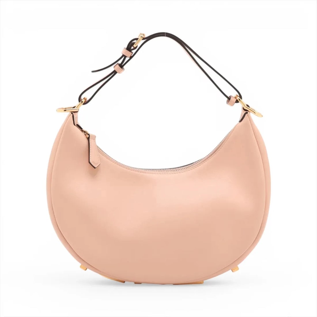 FENDI GRAPHICS SMALL LEATHER SHOULDER BAG: Fendi Graphics Small Leather Shoulder bag Brand: Fendi Type/Style: Shoulder Bag Material: Leather Color: Beige Size: Height:8.3inchLength:10.8inchDepth:3.3inch Accessories: None Accessorie