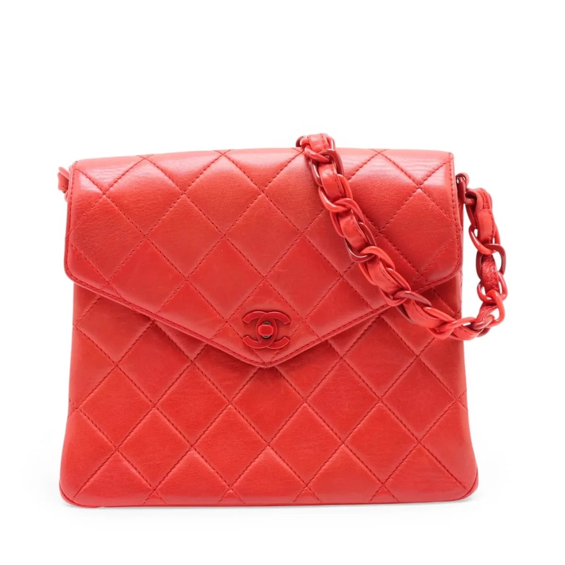 CHANEL MATELASSE LAMBSKIN CHAIN SHOULDER BAG (1 of 4)