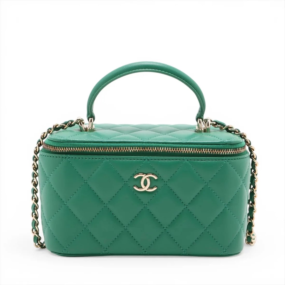 CHANEL MATELASSE LAMBSKIN 2 WAY SHOULDER BAG (1 of 4)