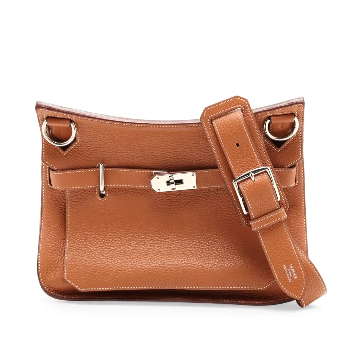 HERMES JYPSIERE31 TAURILLON CLEMENCE GOLD SILVER METAL: Hermes Jypsiere31 Taurillon Clemence Gold Silver Metal Brand: Hermes Type/Style: Shoulder Bag Material: Taurillon Clemence Color: Gold Size: Height:9.8inchLength:12.4inchDepth:5.3inch Accessories: