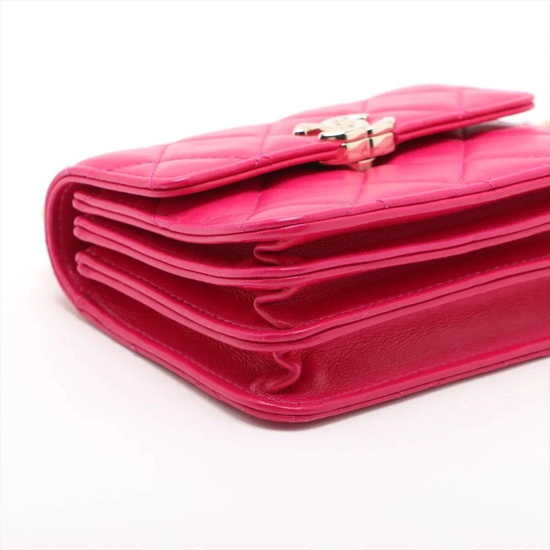 CHANEL MATELASSE LAMBSKIN 2 WAY HANDBAG - 4