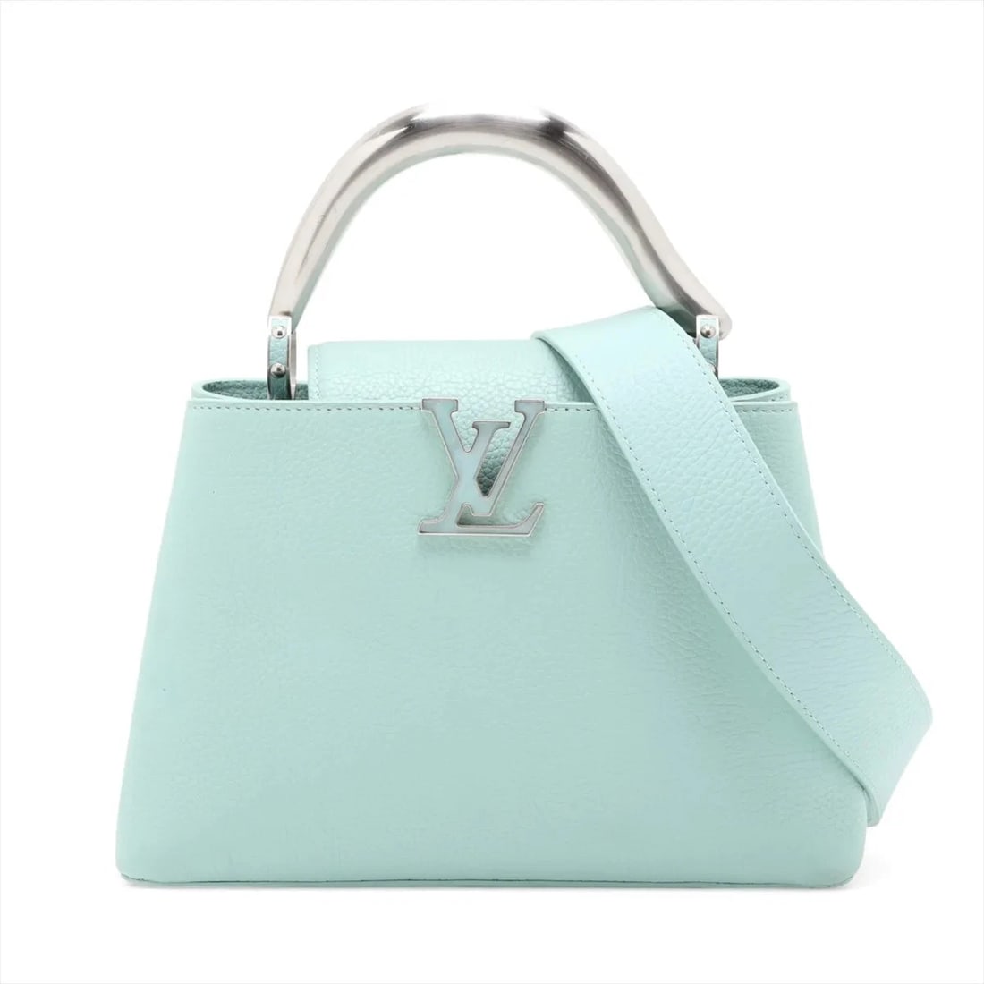LOUIS VUITTON PARNASSEA CAPUCINES BB - GREEN (1 of 4)