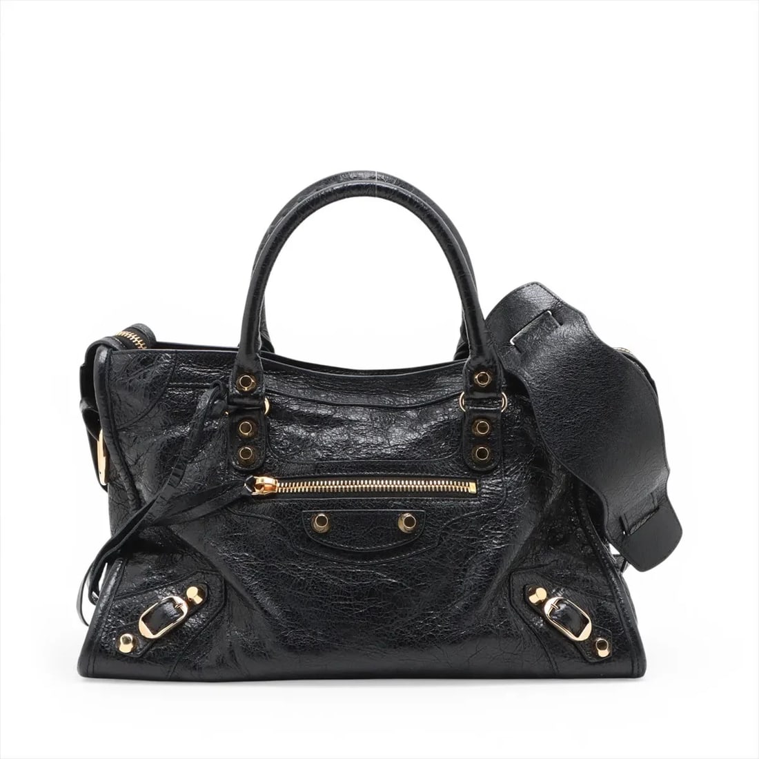 BALENCIAGA CLASSIC CITY LEATHER 2 WAY HANDBAG (1 of 4)