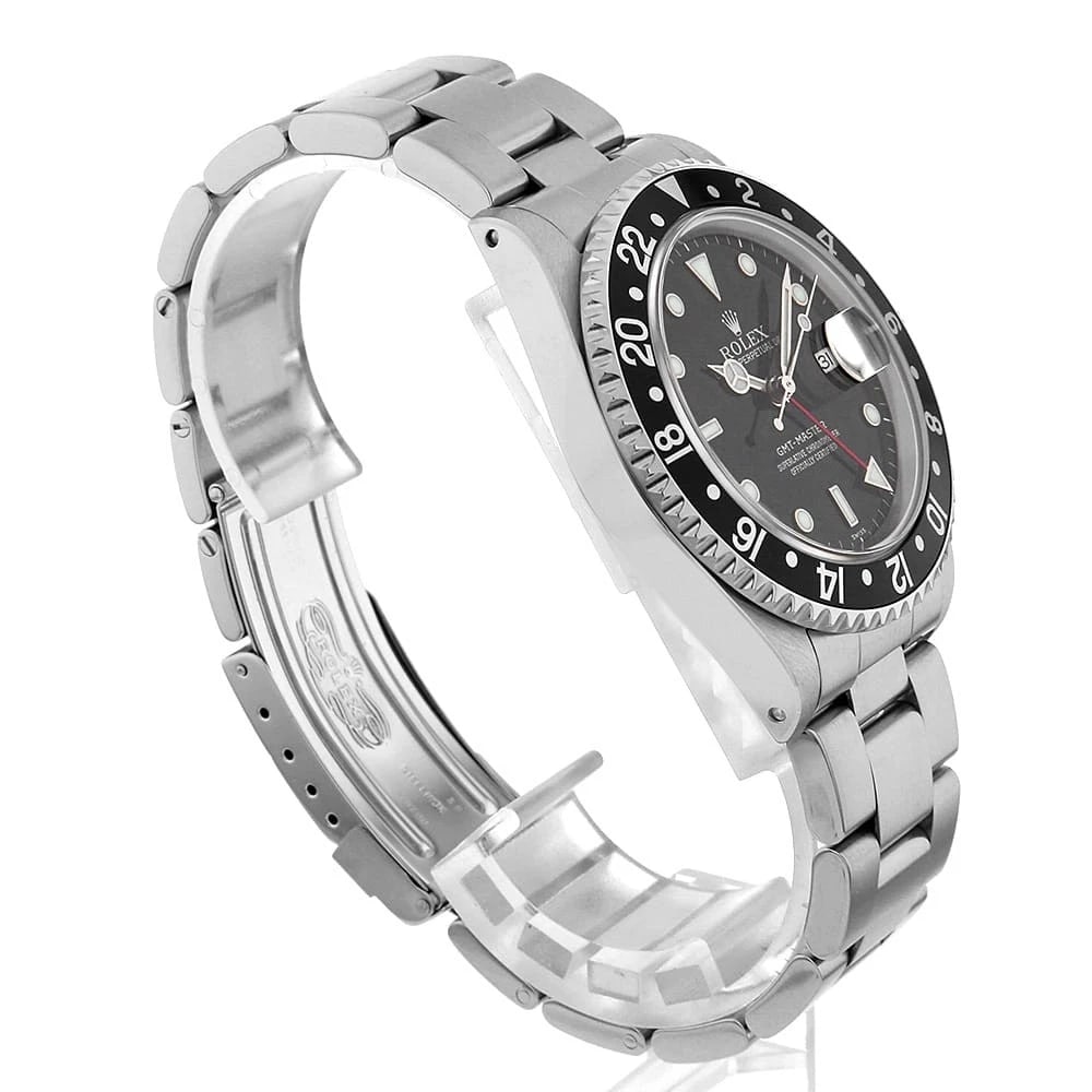 ROLEX GMT MASTER BLACK BEZEL WATCH - 2