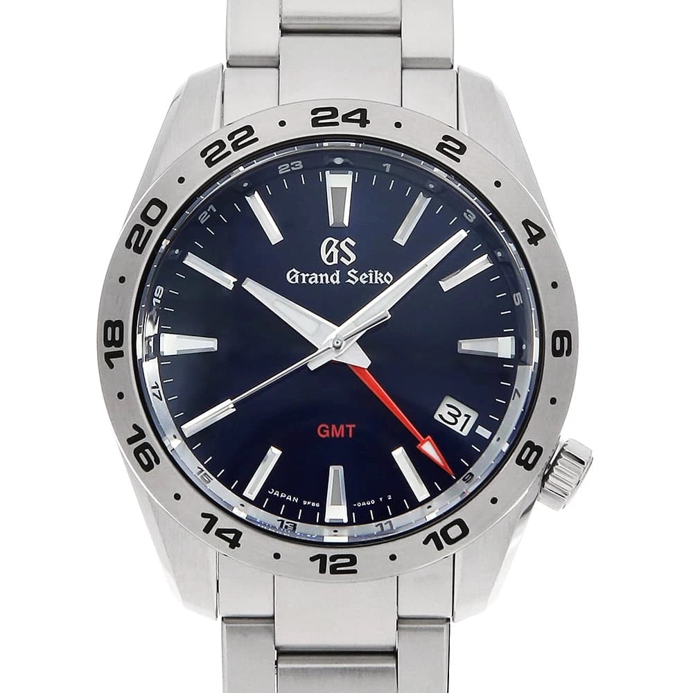 GRAND SEIKO SPORTS COLLECTION QUARTZ WATCH: Grand Seiko Sports Collection Quartz Watch Brand: Grand Seiko Type/Style: Wrist watch Material: Band Material Stainless Steel, Case Material Stainless Steel Color: Dial Color Blue Size: