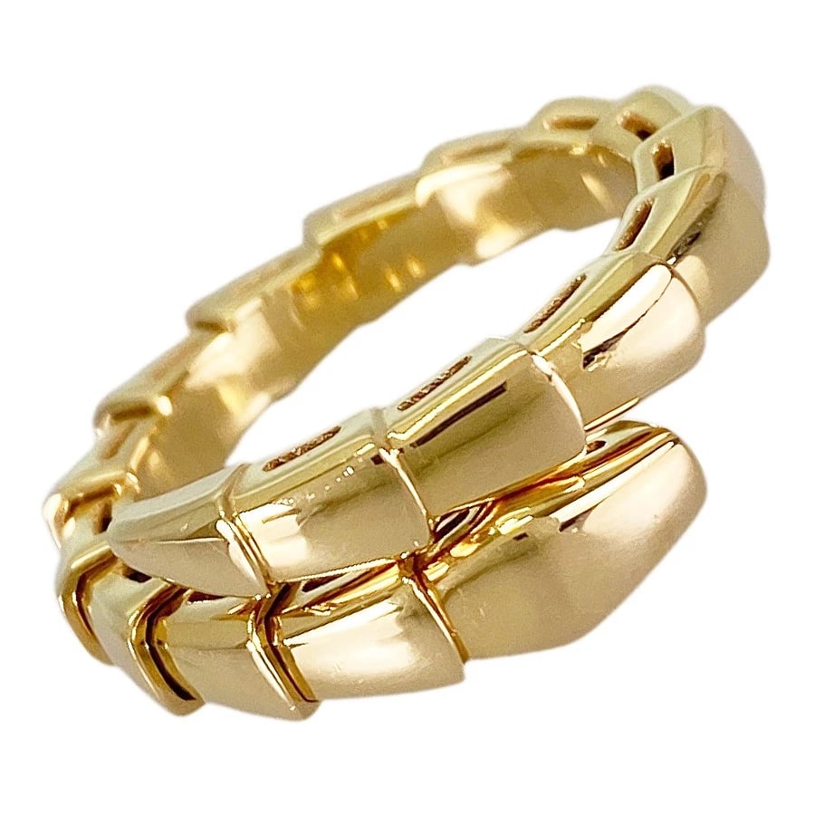 BVLGARI SERPENTI VIPER YELLOW GOLD RING (1 of 4)