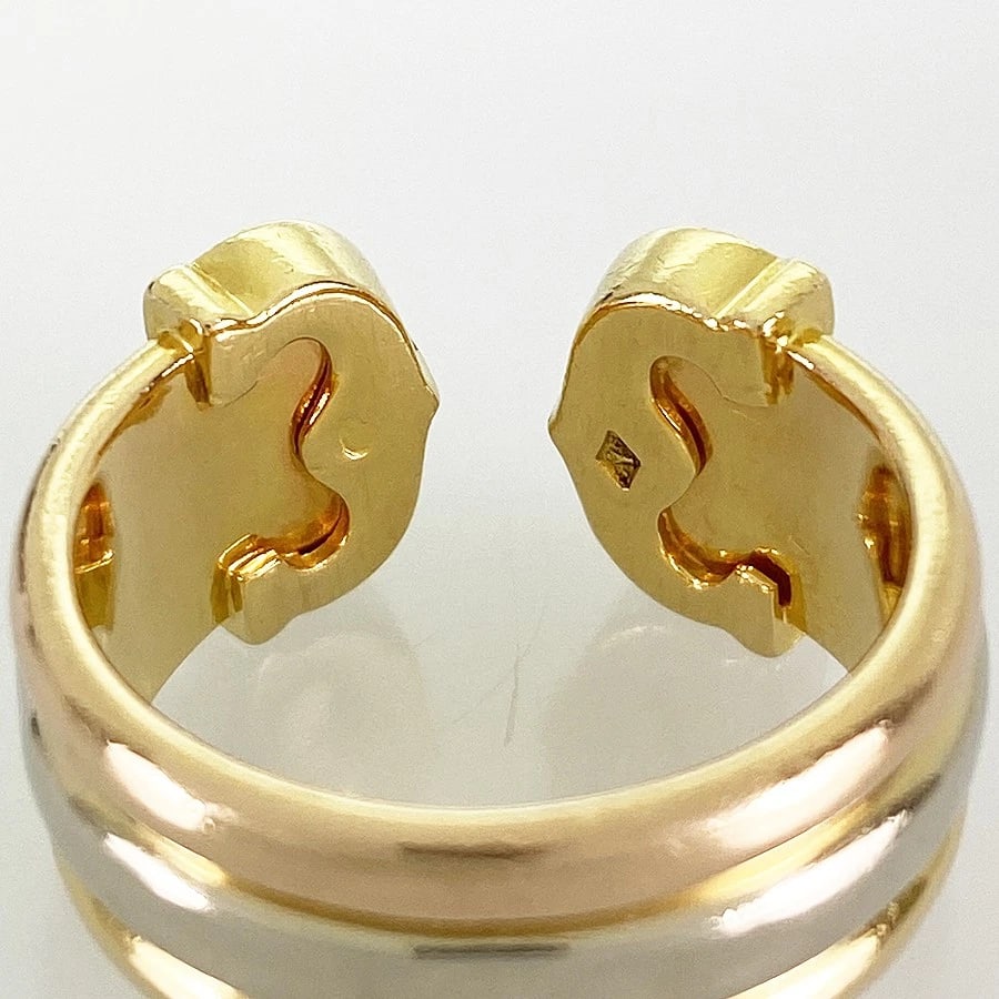 CARTIER TRINITY YELLOW GOLD RING - 4