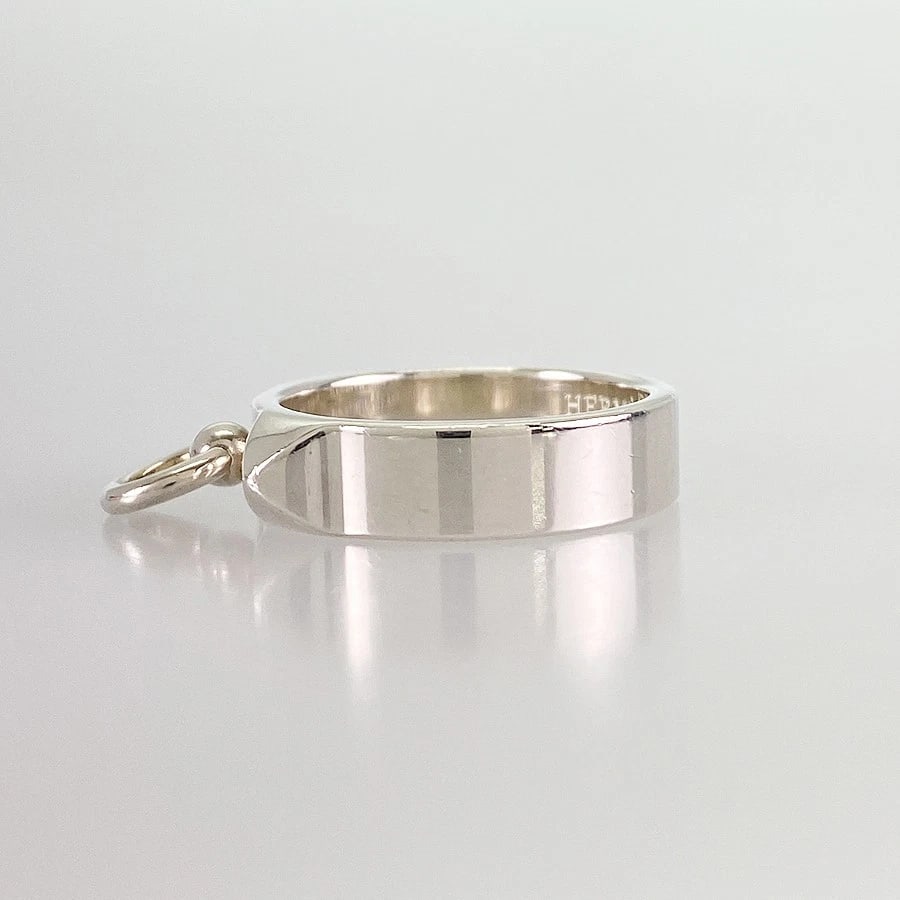HERMES COLLIER DE CHIEN PM SILVER RING - 2