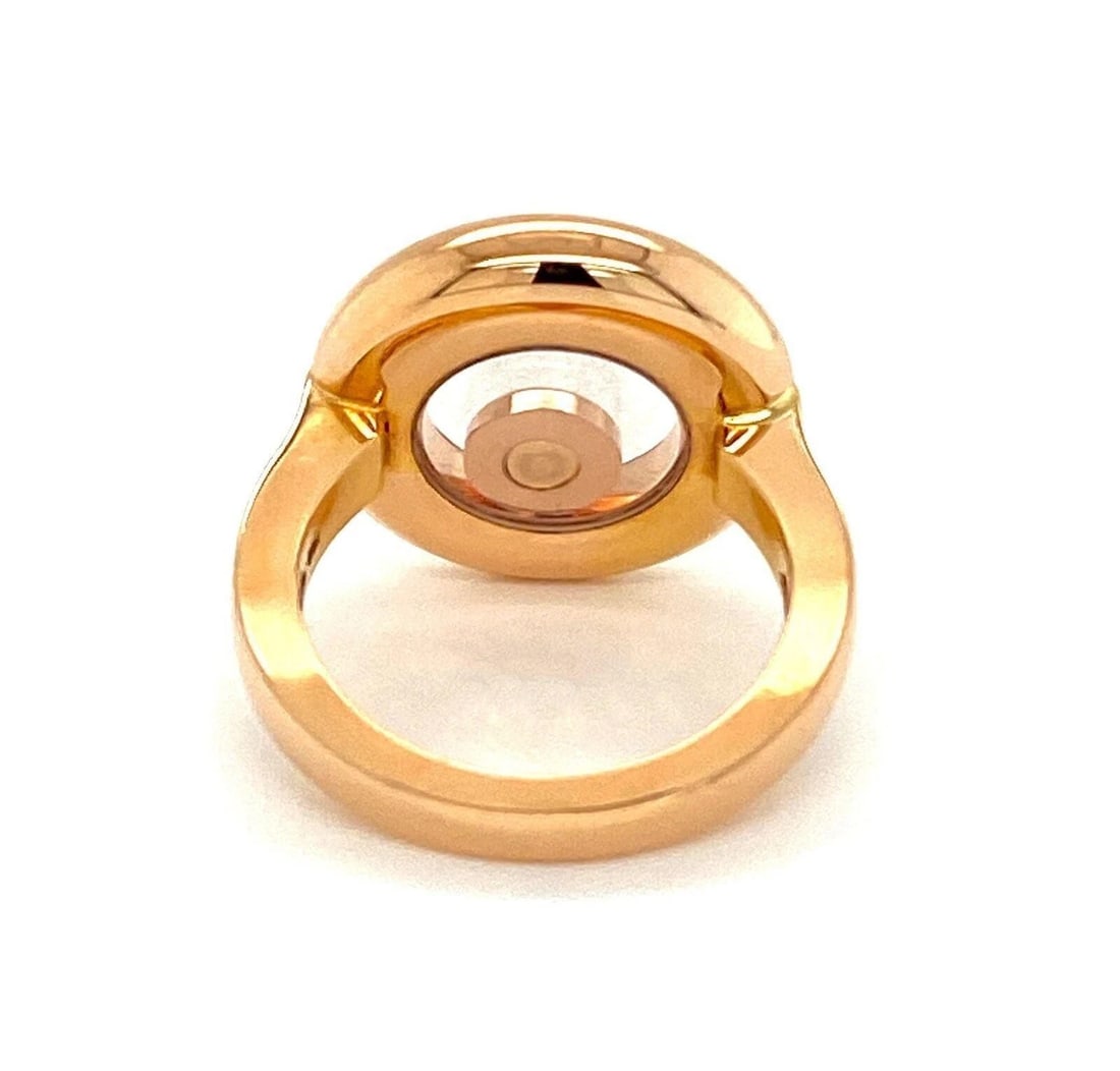 CHOPARD HAPPY DIAMONDS ROUND FLOATING DIAMOND RING - 2