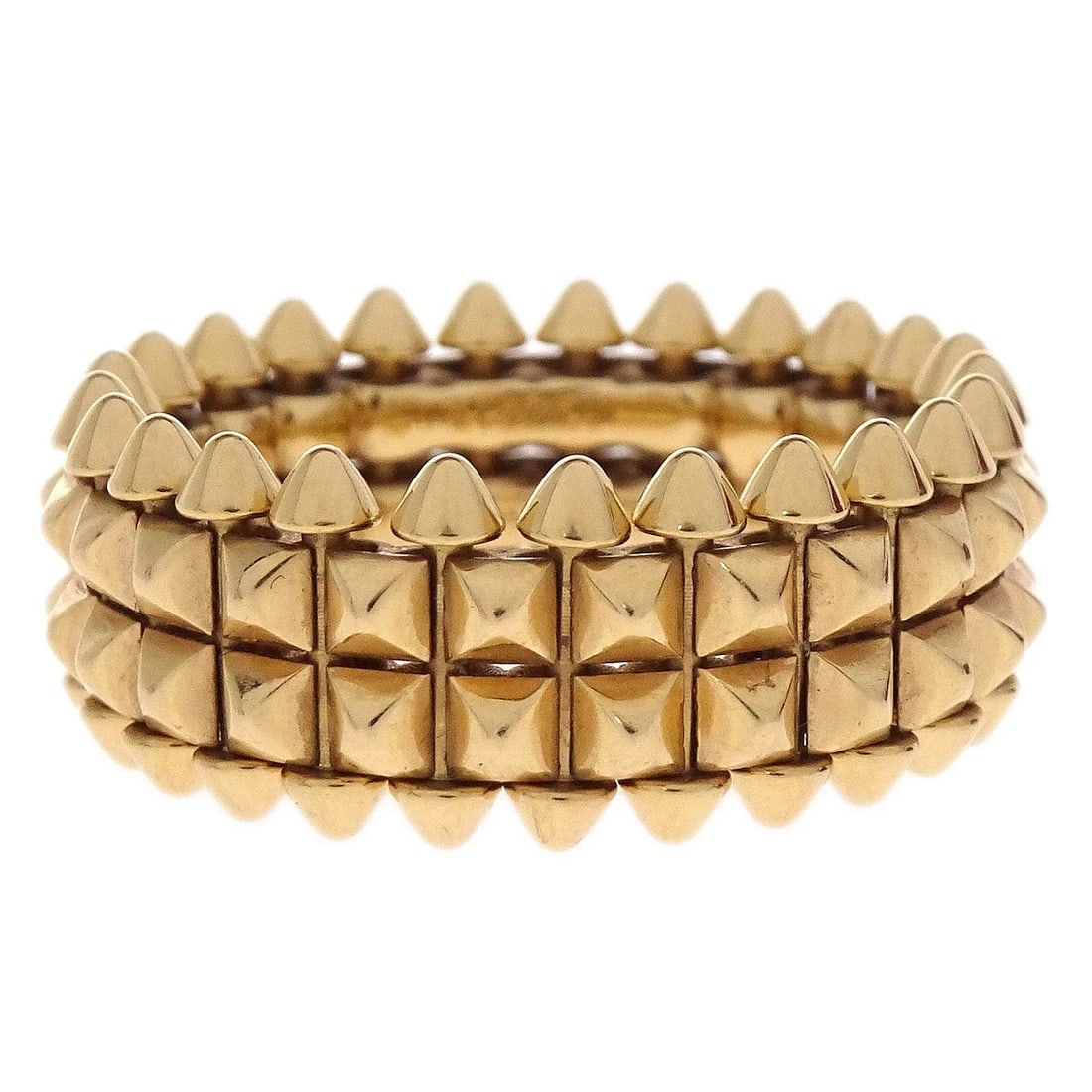 CARTIER DOUBLE CLASH DE CARTIER LM RING AU750 GOLD JEWELRY (1 of 2)