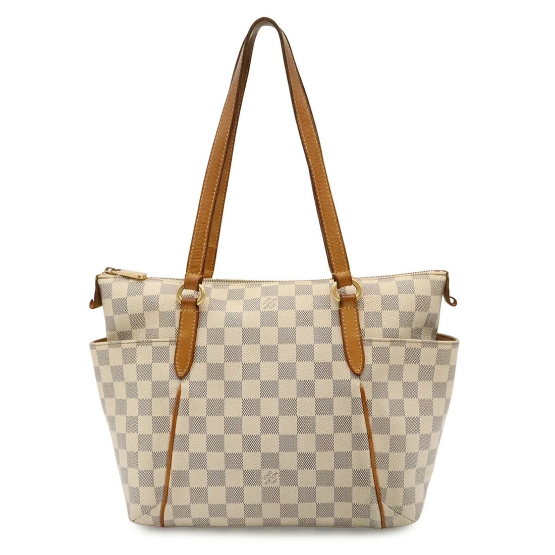 LOUIS VUITTON DAMIER AZUR TOTALLY PM TOTE BAG: LOUIS VUITTON Damier Azur Totally PM Tote Bag Brand: Louis Vuitton Type/Style: Shoulder bag, Tote bag Material: Damier Azur , Canvas Color: Ivory Size: (HxWxD) 25cm x 28cm x 12cm / 9.84inch x