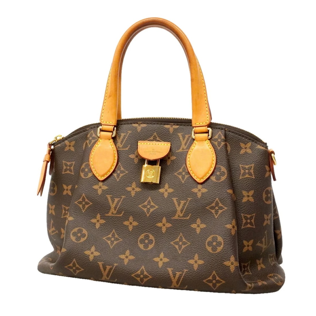 LOUIS VUITTON MONOGRAM RIVOLI PM HANDBAG: Louis Vuitton Monogram Rivoli PM Handbag Brand: Louis Vuitton Type/Style: Handbag Material: none Color: Brown Size: (HxWxD) 25cm x 30cm x 11cm / 9.84inch x 11.81inch x 4.33inch Accessories: None