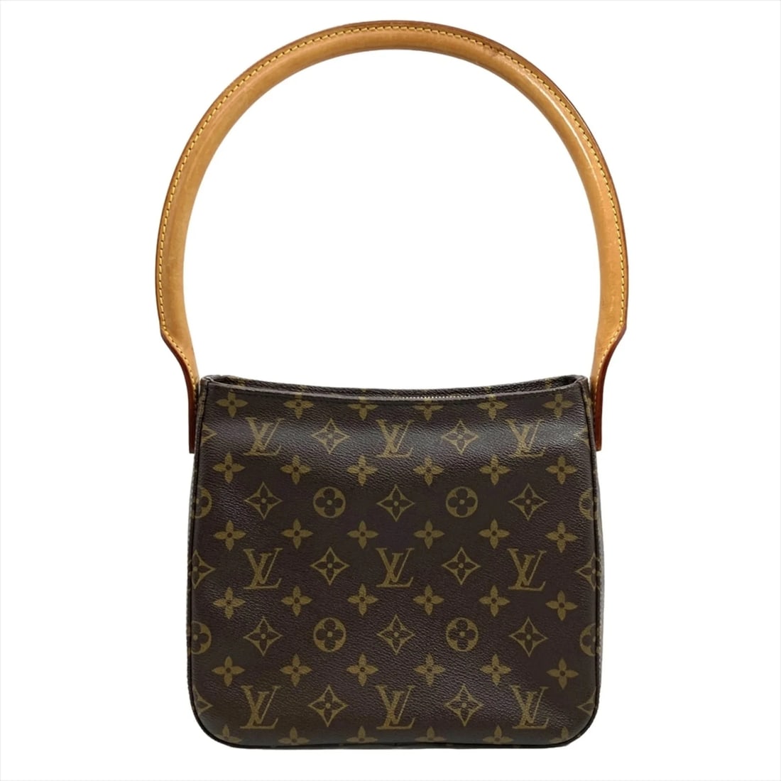 LOUIS VUITTON LOOPING MM HANDBAG, MONOGRAM CANVAS: Louis Vuitton Looping MM Handbag, Monogram Canvas Brand: Louis Vuitton Type/Style: Handbag Material: Monogram , Canvas Color: Brown Size: (HxWxD) 21cm x 24cm x 10.3cm / 8.26inch x 9.44inch x 4.05