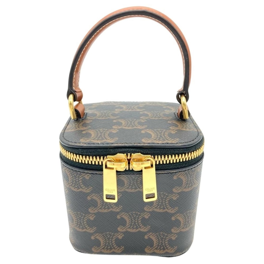 CELINE TRIOMPHE MINI VANITY CASE SHOULDER BAG - 2