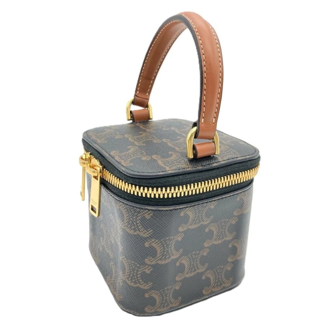 CELINE TRIOMPHE MINI VANITY CASE SHOULDER BAG - 3