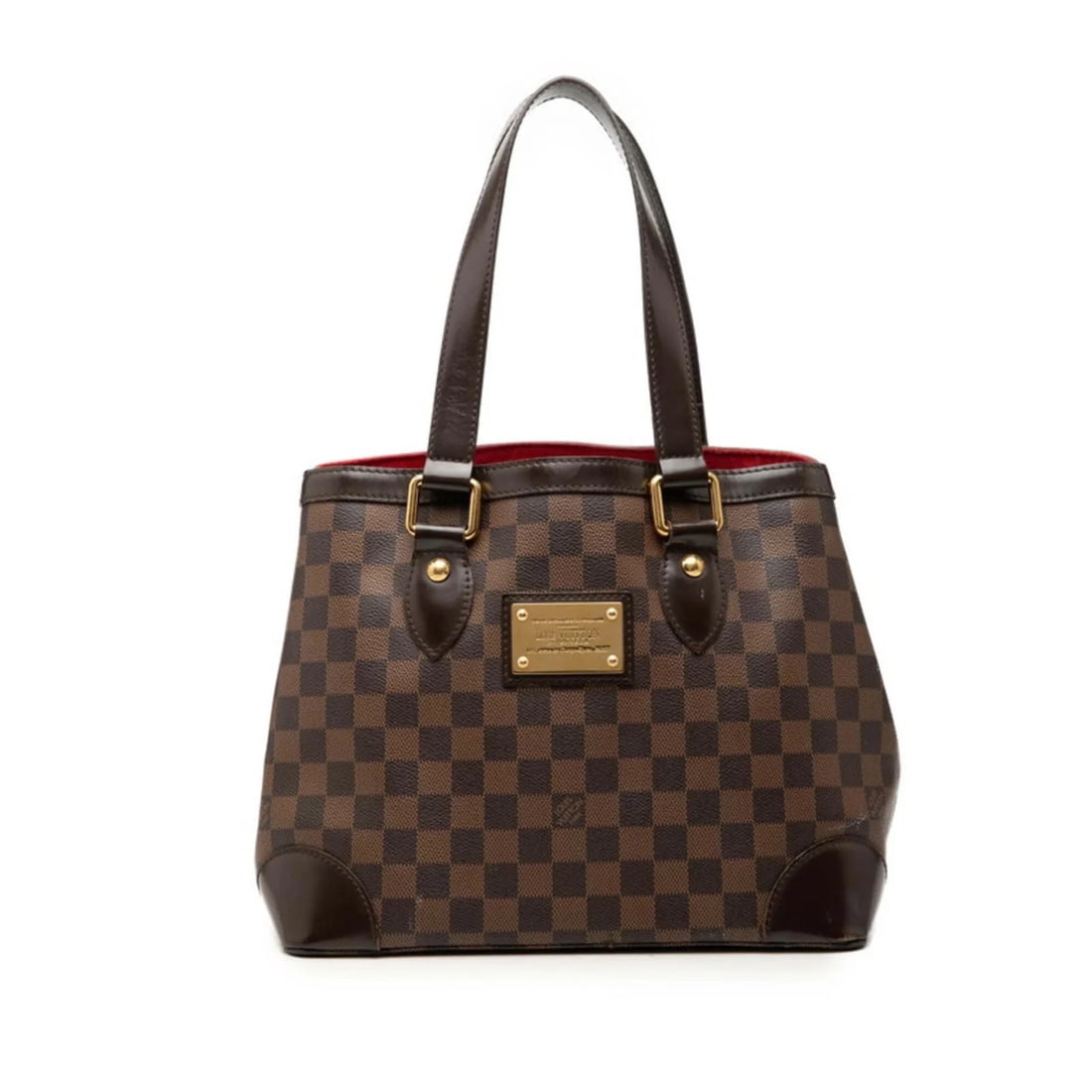 LOUIS VUITTON DAMIER HAMPSTEAD PM HANDBAG TOTE BAG: Louis Vuitton Damier Hampstead PM Handbag Tote Bag Brand: Louis Vuitton Type/Style: Handbag, Tote bag Material: PVC , Leather Color: Brown Size: (HxWxD) 23.5cm x 28.5cm x 17.5cm / 9.25inch x 11.22inch