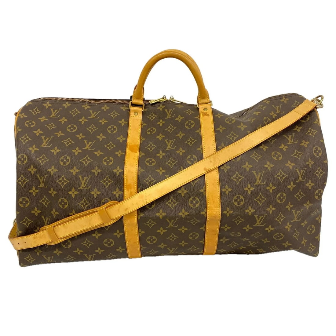 LOUIS VUITTON BAGS - BOSTON MONOGRAM BANDOULIERE: Louis Vuitton Bags - Boston Monogram Bandouliere Brand: Louis Vuitton Type/Style: Boston bag Material: none Color: Brown Size: (HxWxD) 34cm x 60cm x 27cm / 13.38inch x 23.62inch x 10.62inch Access