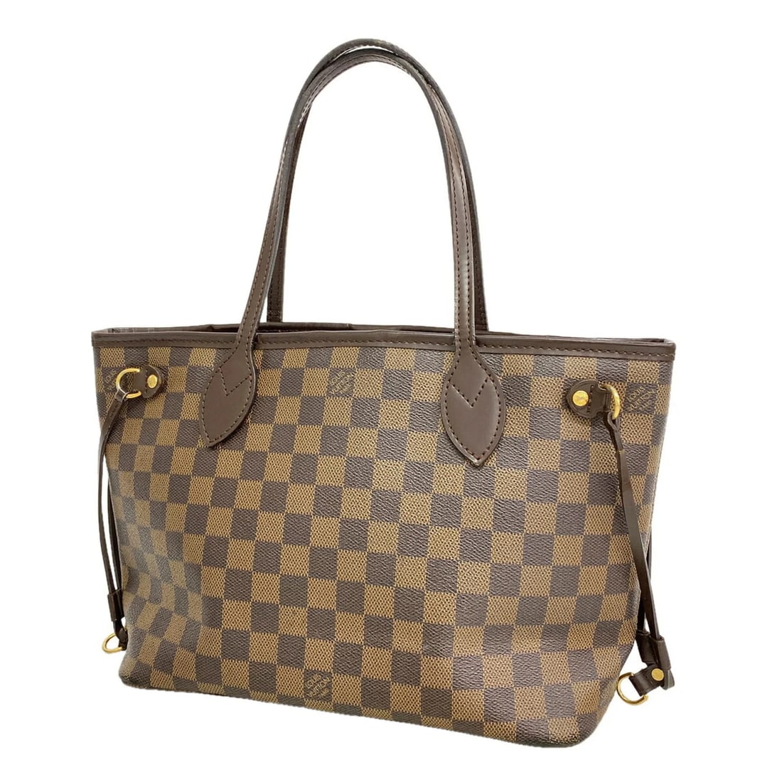 LOUIS VUITTON DAMIER NEVERFULL PM TOTE BAG: Louis Vuitton Damier Neverfull PM Tote Bag Brand: Louis Vuitton Type/Style: Tote bag Material: none Color: Ebene Size: (HxWxD) 22cm x 28cm x 13cm / 8.66inch x 11.02inch x 5.11inch Accessories: Non